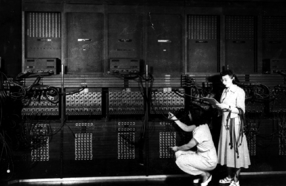 L'ordinateur Eniac programmé par des femmes